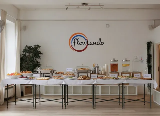 Gemeinsames Frühstück beim Community Brunch & Dance der Flowtando Dance Days