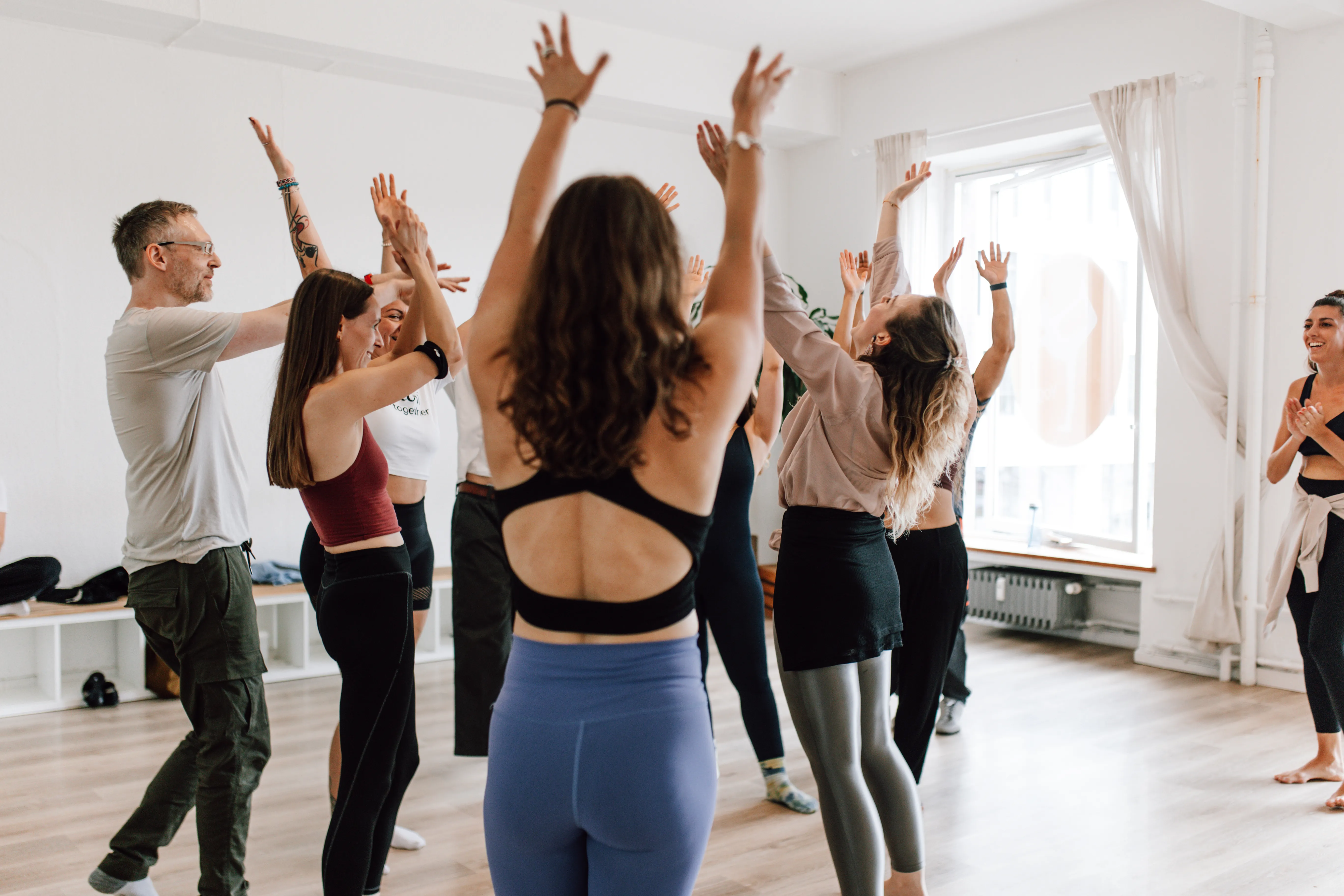 Gemeinschaft bei den Flowtando Dance Days