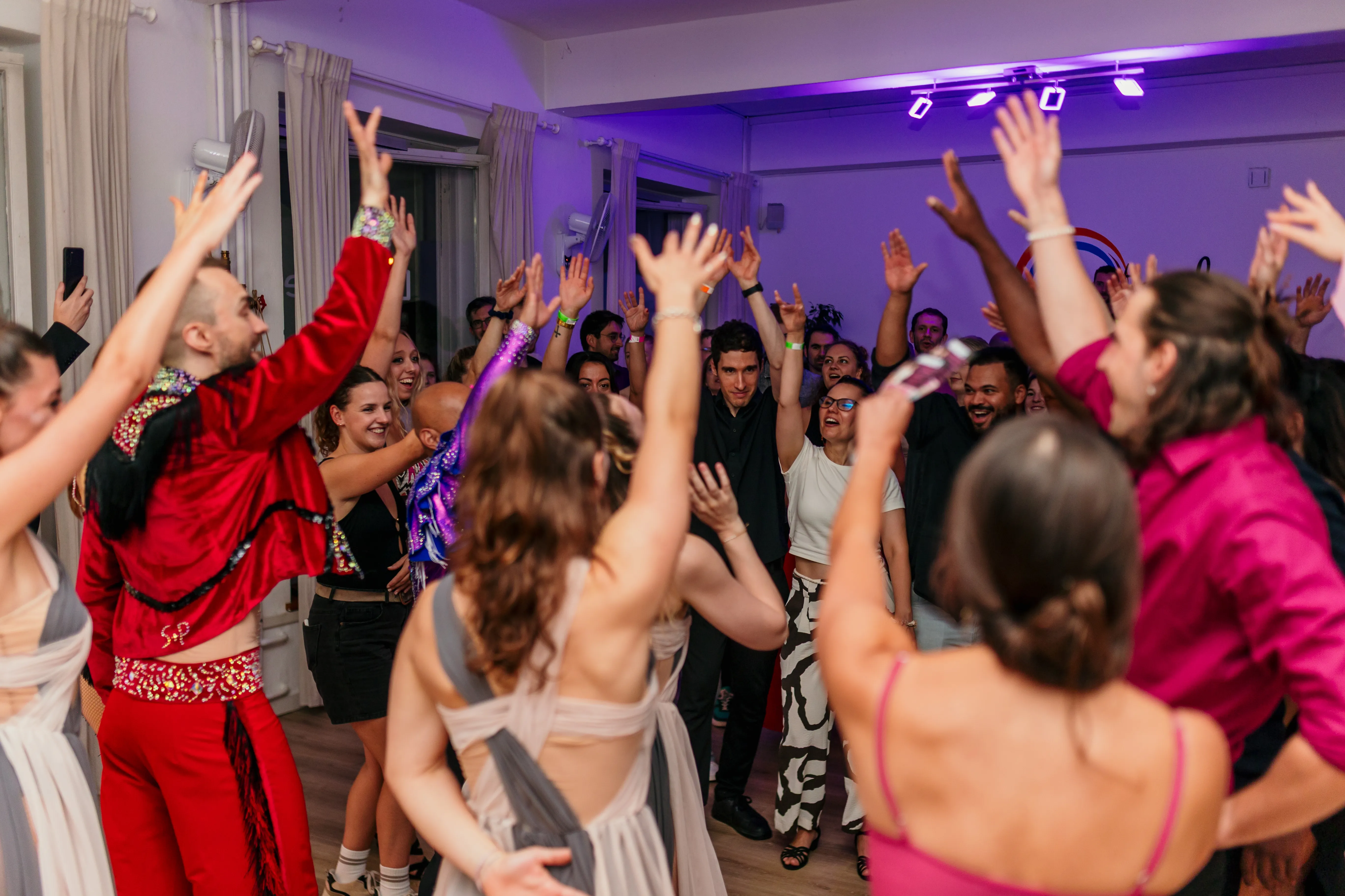 Tanzende beim Social Dancing auf den Flowtando Dance Days